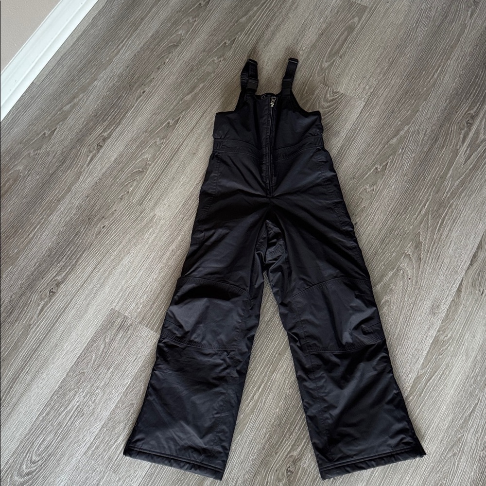 Kids LL Bean Snow Bibs Black